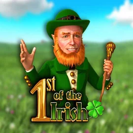 1st Of The Irish slot logo by Red Rake Gaming at Stake Casino