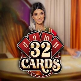 32 Cards slot icon by Ezugi, available at Stake Casino