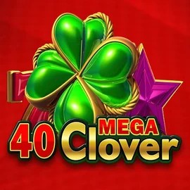 40 Mega Clover by Amusnet Interactive, showcased at stakecasinoo.org – game logo