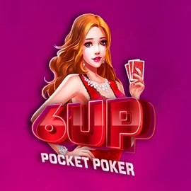 6 Up Pocket Poker casino game by FlipLuck – featured logo at Stake Casino