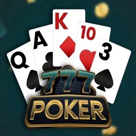 Official Poker logo: 777 Poker by Pascal Gaming at Stake Casino