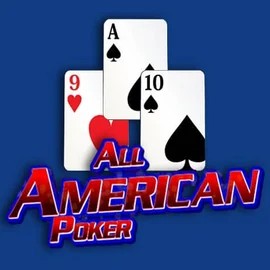 All American Poker online game logo by RTG (Reel Time Gaming) on stakecasinoo.org