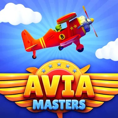 Aviamasters slot logo by BGAMING at Stake Casino