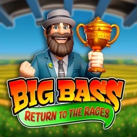 Big Bass Return to the Races by Pragmatic Play, showcased at stakecasinoo.org – game logo