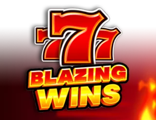 Blazing Wins logo by Playson Stake Casino