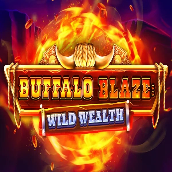 Buffalo Blaze Wild Wealth logo – Slots by OctoPlay at Stake Casino