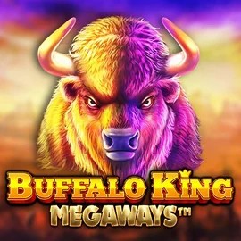 Buffalo King Megaways online game logo by Pragmatic Play on stakecasinoo.org