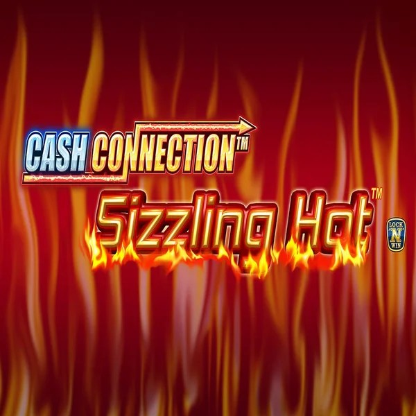 Cash Connection Sizzling hot slot logo by Novomatic at Stake Casino