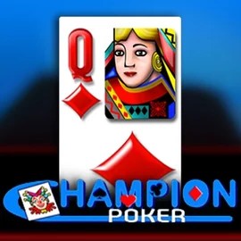 Champion Poker game by Spin2Win – logo hosted on Stake Casino