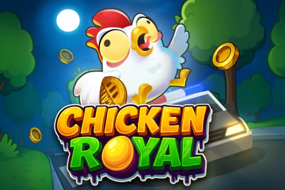 Chicken Royal slot visual from InOut available on stakecasinoo.org