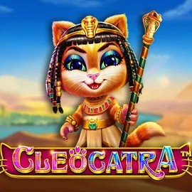 Official Slots logo: Cleocatra by Pragmatic Play at Stake Casino