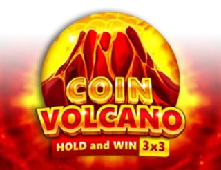 Official Slots logo: Coin Volcano by 3 Oaks Gaming at Stake Casino