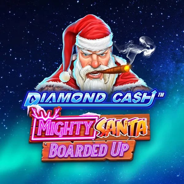 Diamond Cash Mighty Santa Boarded Up – slot by Greentube, featured at stakecasinoo.org