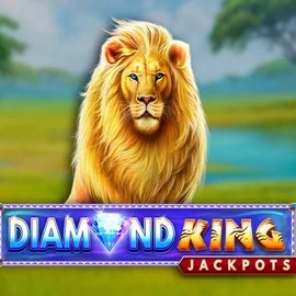 Diamond King Jackpots game by SpinPlay Games – logo hosted on Stake Casino
