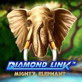 Diamond Link Mighty Elephant slot logo by Novomatic at Stake Casino