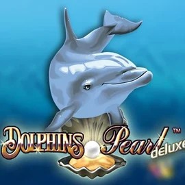 Dolphins Pearl Deluxe casino game by Novomatic – featured logo at Stake Casino