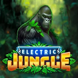 Slots logo of Electric Jungle from Atomic Slot Lab at Stake Casino