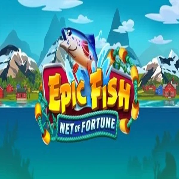 Epic Fish Net of Fortune game by Quickspin – logo hosted on Stake Casino