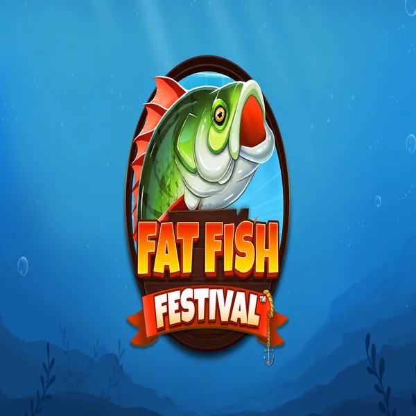 Fat Fish Festival logo by Wishbone Games at Stake Casino