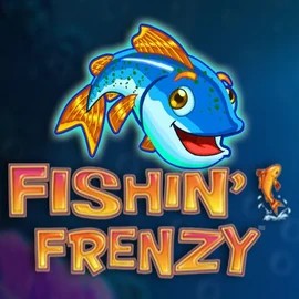 Fishin Frenzy online game logo by Blueprint Gaming on stakecasinoo.org