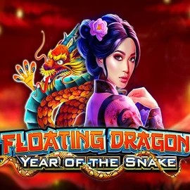 Floating Dragon Year of the Snake online game logo by Pragmatic Play on stakecasinoo.org