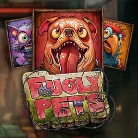 Slots logo of Fugly Pets from Stakelogic at Stake Casino