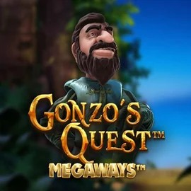 Gonzo's Quest Megaways online game logo by Red Tiger Gaming on stakecasinoo.org