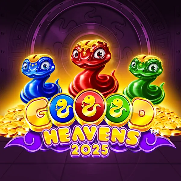 Goood Heavens logo by Rarestone Gaming at Stake Casino