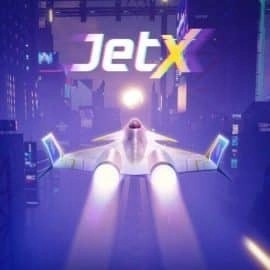 jetX casino game by SmartSoft – featured logo at Stake Casino