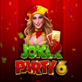 Try Joker Party 6 slot by Greentube on stakecasinoo.org – logo image