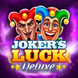 Jokers Luck Deluxe logo by Skywind Group at Stake Casino