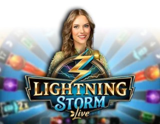 Lightning Storm by Evolution, showcased at stakecasinoo.org – game logo