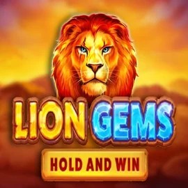 Lion Gems Hold and Win logo by Playson Stake Casino