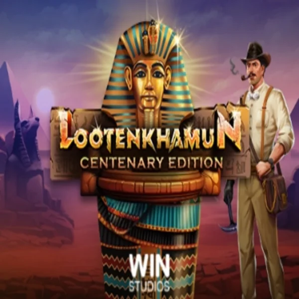 Loot'en Khamun the Dead Sea Scrolls logo by Win Studios Stake Casino