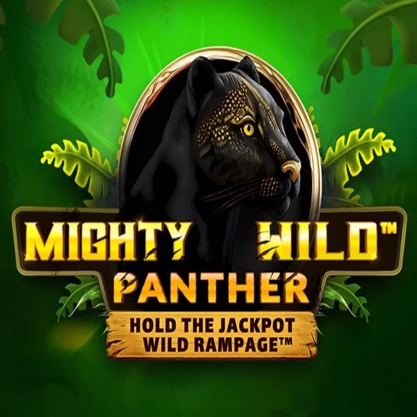 Mighty Wild Panther online game logo by Wazdan on stakecasinoo.org