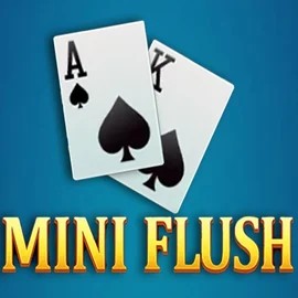 Mini Flush logo by TaDa Gaming at Stake Casino