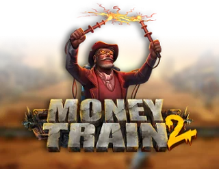 Money Train 2 slot logo by Relax Gaming at Stake Casino