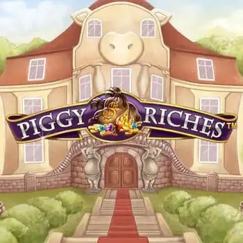 Piggy Riches slot visual from NetEnt available on stakecasinoo.org
