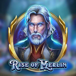 Enjoy Rise of Merlin by Play'n GO – logo hosted on stakecasinoo.org