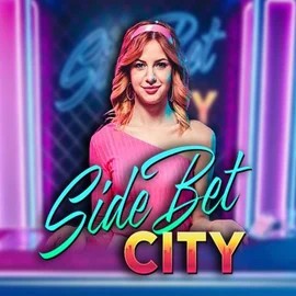 Official Live Casino logo: Side Bet City by Evolution at Stake Casino