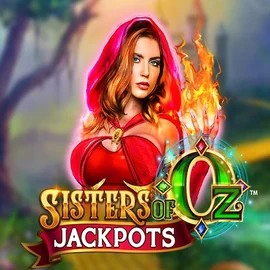 Sisters Of Oz Jackpots online game logo by Triple Edge Studios on stakecasinoo.org