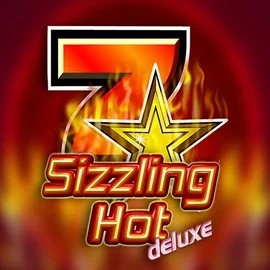 Sizzling Hot Deluxe casino game by Novomatic – featured logo at Stake Casino
