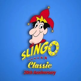 Enjoy Slingo Classic 20th Anniversary by Slingo – logo hosted on stakecasinoo.org