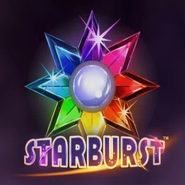 Starburst slot icon by NetEnt, available at Stake Casino