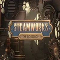 Steamworks The Workshop logo by Peter & Sons at Stake Casino