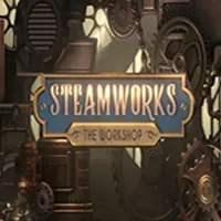 Slots logo of Steamworks The Workshop from Peter & Sons at Stake Casino