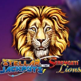 Stellar Jackpots with Serengeti Lions game by Lightning Box Game – logo hosted on Stake Casino