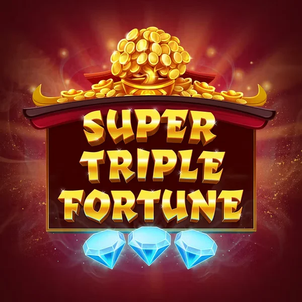 Official Slots logo: Super Triple Fortune by Greentube at Stake Casino
