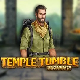 Temple Tumble Megaways game by Relax Gaming – logo hosted on Stake Casino