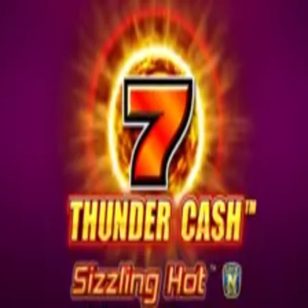Thunder Cash Sizzling Hot game by Novomatic – logo hosted on Stake Casino